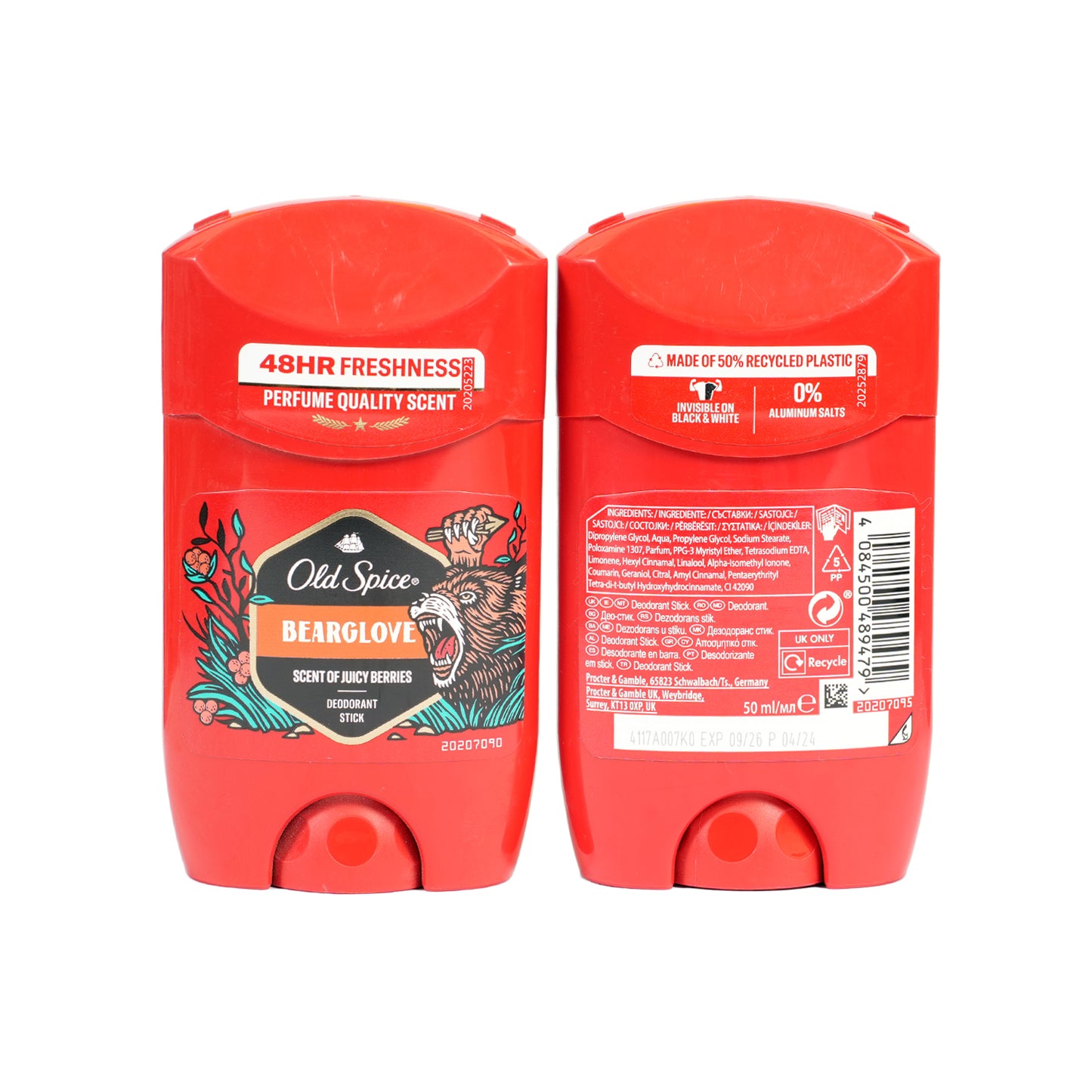 Old Spice Deodorant Stick Bearglove 50ml