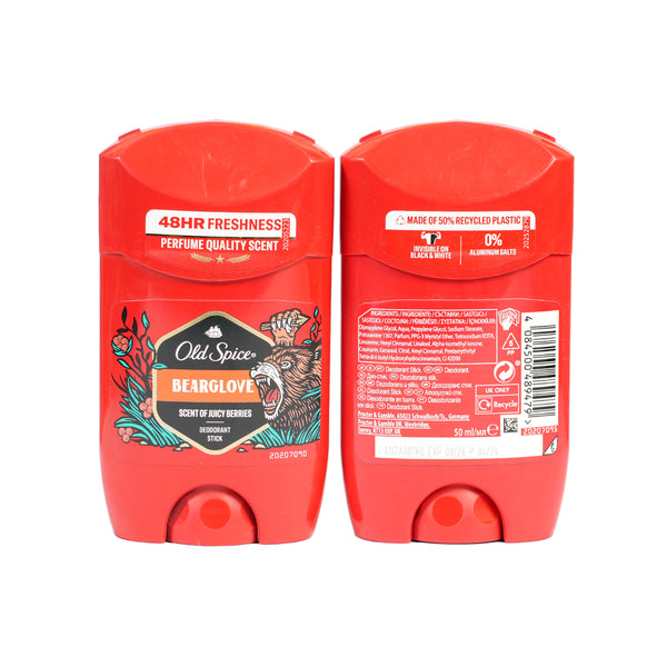 Old Spice Deodorant Stick Bearglove 50ml