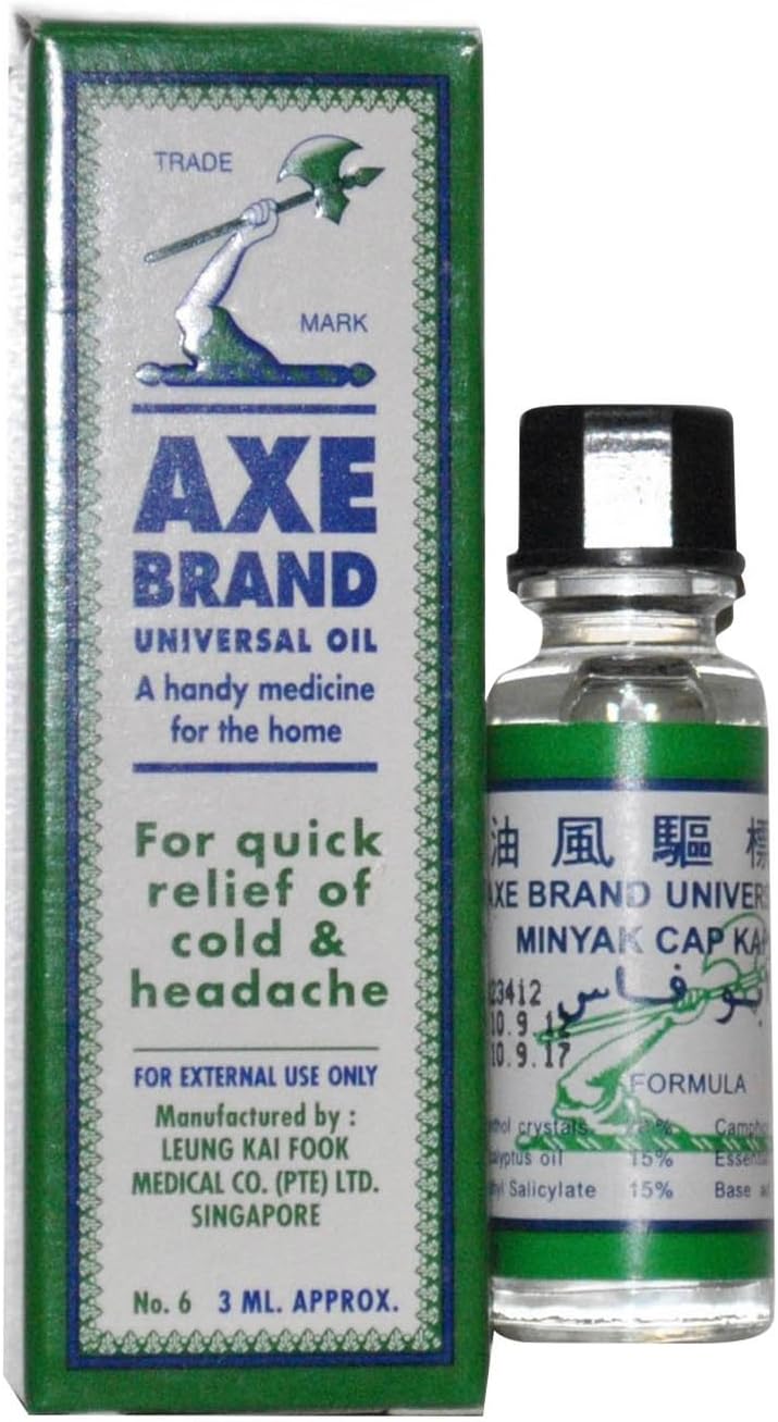 Axe Brand Universal Oil, For Quick Relief of Cold & Headache, 3ml