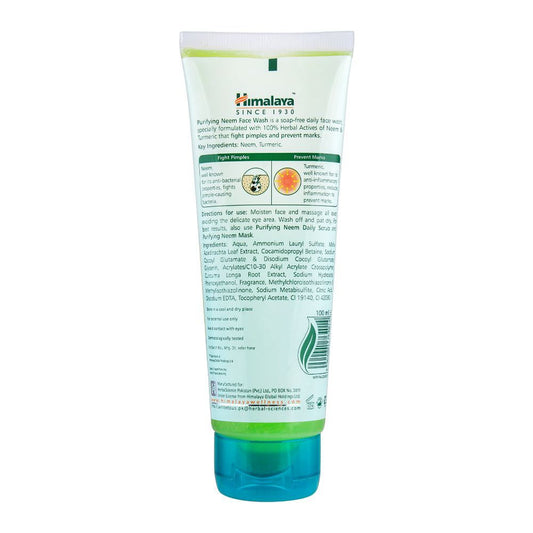 Himalaya Face Wash Purifying Neem 100 ml