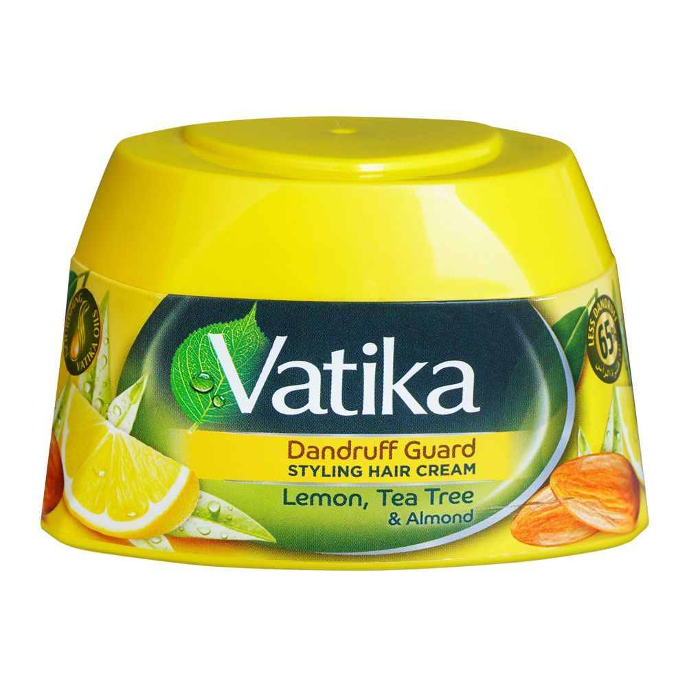 Dabur Vatika Moroccan Argan Soft & Silky Styling Hair Cream Hair 140ml