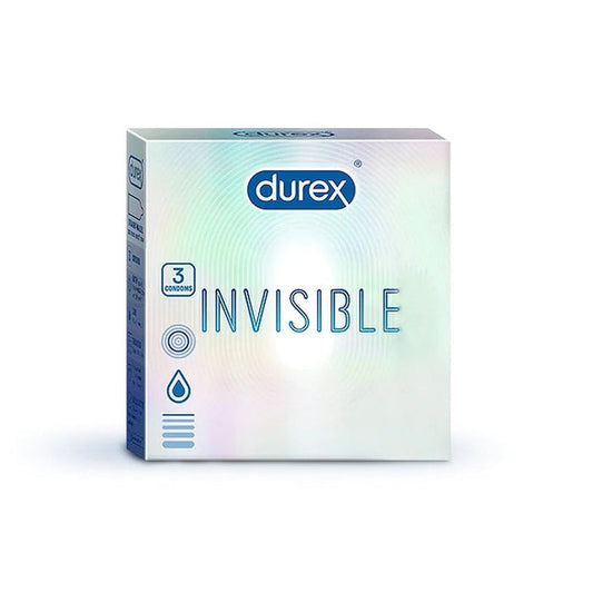Durex Invisible Extra Thin 3 Pcs