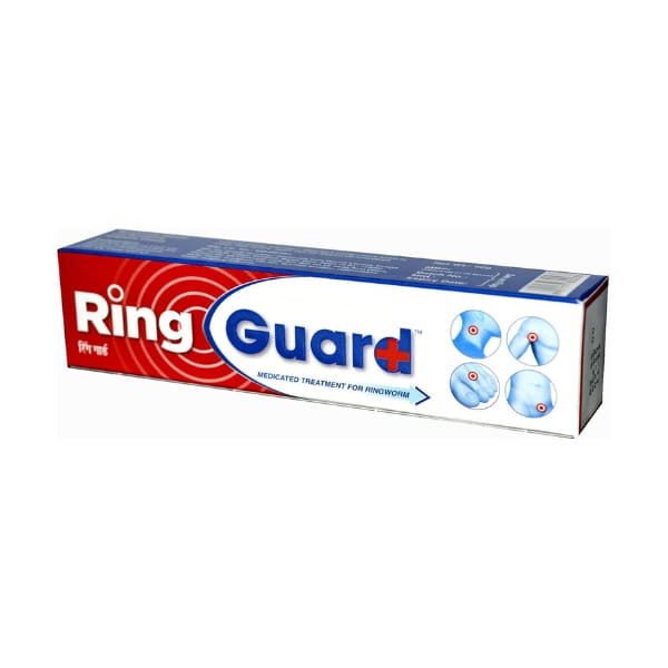 Ring Guard Plus Anti-Fungal Cream Medicated Treatment for Ringworm - 20 g